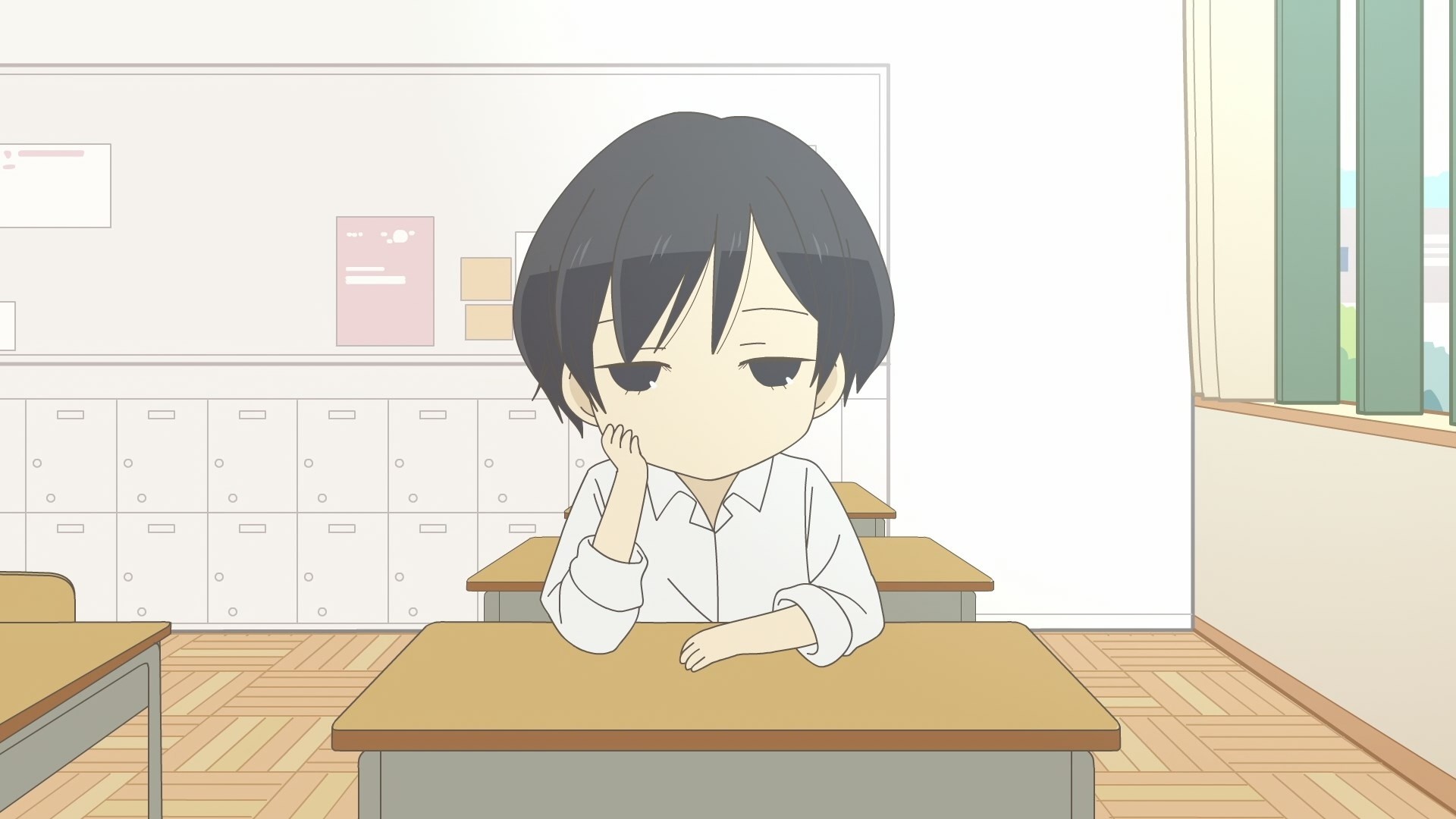 Сегодня такой же вялый Танака-кун